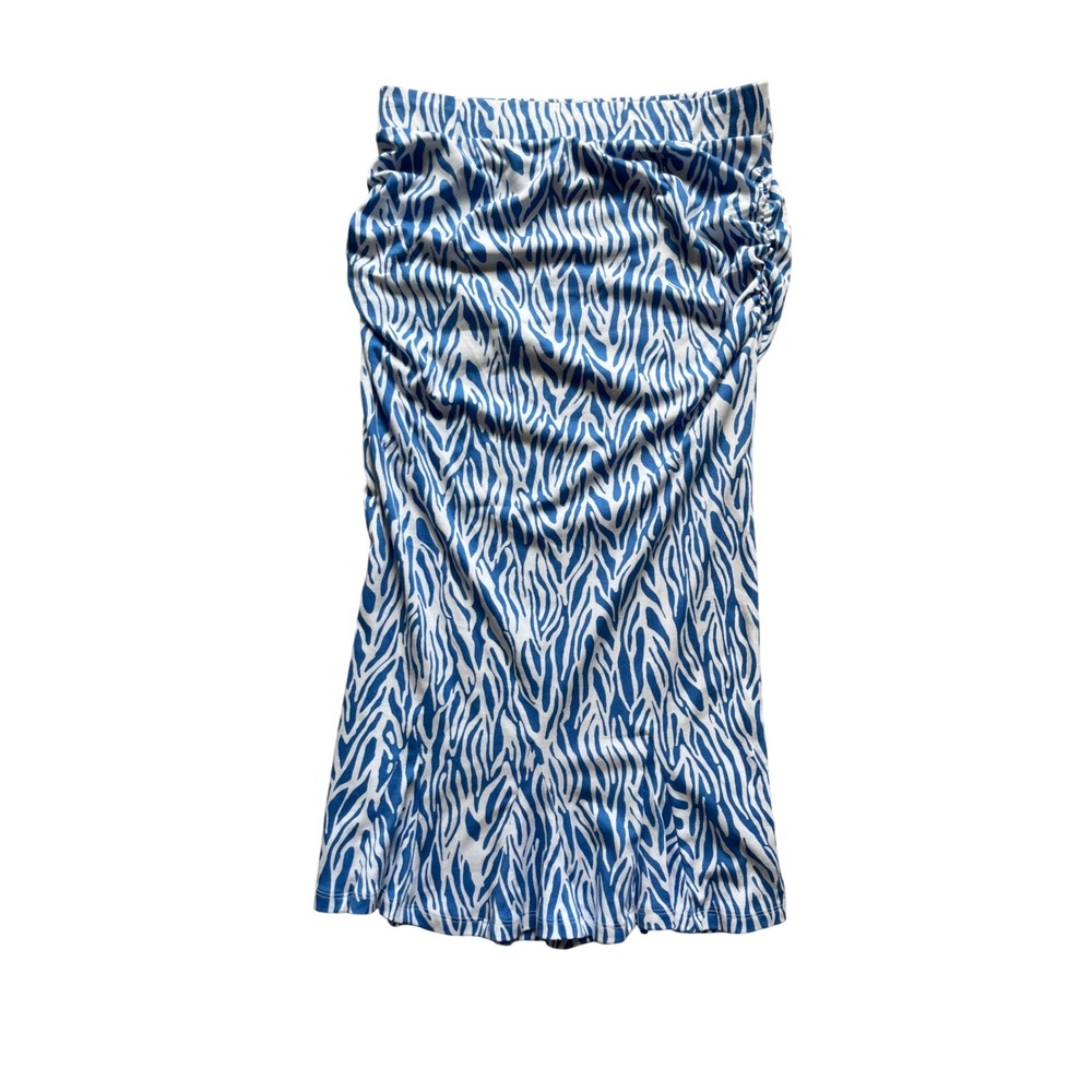 Diane Von  Target dress‎ strapless blue coral cruise small furstenberg Lilly